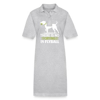 Flyball Sports canins - Robe polo bio PAIGER Stanley/Stella Femme - gris chiné - Devant