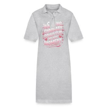 Turnen Turner Gymnastik - Stanley/Stella Frauen Bio-Polokleid PAIGER - Grau meliert - Vorne