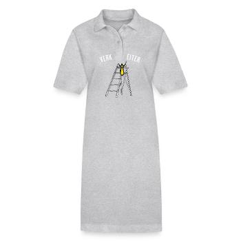 Directeur des ventes – Fun Sales & Business - Robe polo bio PAIGER Stanley/Stella Femme - gris chiné - Devant