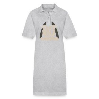 Spéléologie Science des grottes Spéléologie Etudiant Géologie - Robe polo bio PAIGER Stanley/Stella Femme - gris chiné - Devant