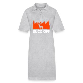 Jäger Jagen - Stanley/Stella Frauen Bio-Polokleid PAIGER - Grau meliert - Vorne