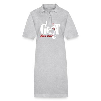 Show Choir Got Show Choir - Stanley/Stella PAIGER Organic Women’s Polo Dress - heather grey - Front