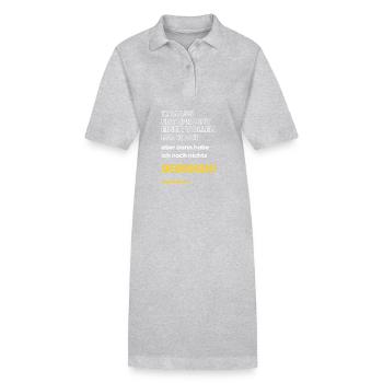 Vollen Mahlzeit, doch noch nichts Gegessen - Stanley/Stella Frauen Bio-Polokleid PAIGER - Grau meliert - Vorne