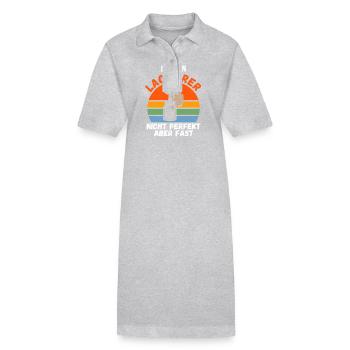 Car Painter Vehicle Painter Painter - Stanley/Stella PAIGER Organic Women’s Polo Dress - heather grey - Front