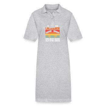 Car Painter Vehicle Painter Painter - Stanley/Stella PAIGER Organic Women’s Polo Dress - heather grey - Front