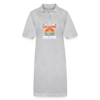 Car Painter Vehicle Painter Painter - Stanley/Stella PAIGER Organic Women’s Polo Dress - heather grey - Front