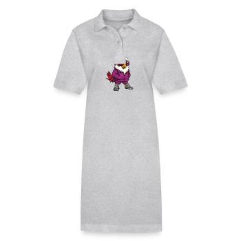 Hahn Winter - Stanley/Stella Frauen Bio-Polokleid PAIGER - Grau meliert - Vorne
