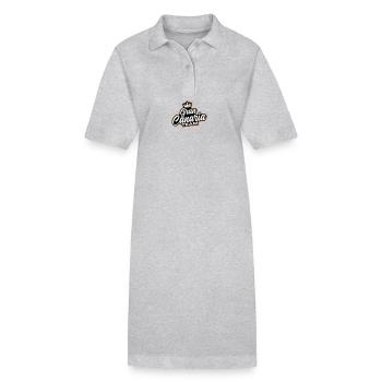 Gran Canaria Team - Stanley/Stella Frauen Bio-Polokleid PAIGER - Grau meliert - Vorne