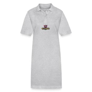 Mykonos 2024 Party Sau - Stanley/Stella Frauen Bio-Polokleid PAIGER - Grau meliert - Vorne