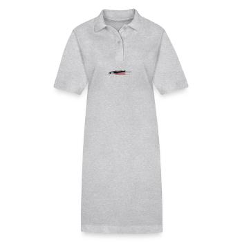 Auto Rennwagen Turbo - Stanley/Stella Frauen Bio-Polokleid PAIGER - Grau meliert - Vorne