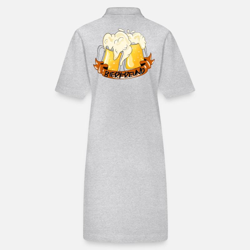 Prost! Bierfreund Stanley/Stella Frauen Bio-Polokleid PAIGER