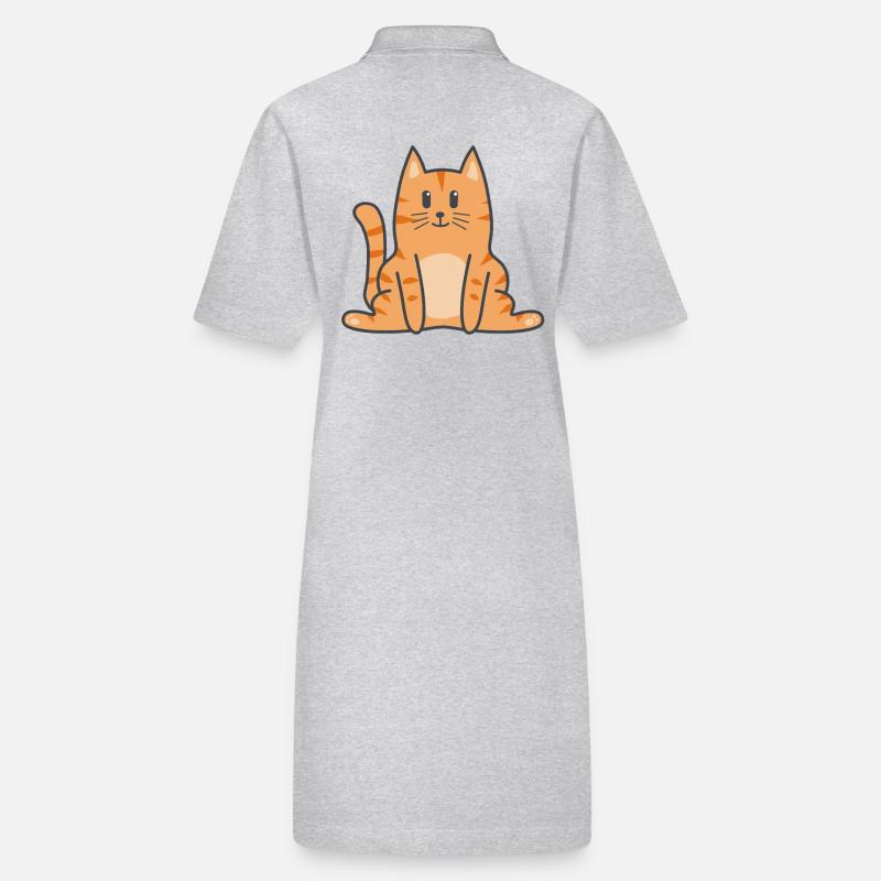 Chat Chat Kitten Robe polo bio PAIGER Stanley/Stella Femme