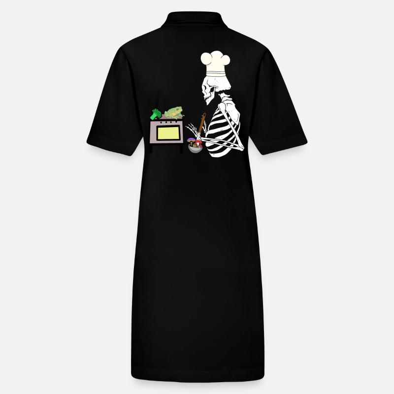 Ghosts Kitchen Horror Midnight Cooking Gourmet Robe polo bio PAIGER Stanley/Stella Femme
