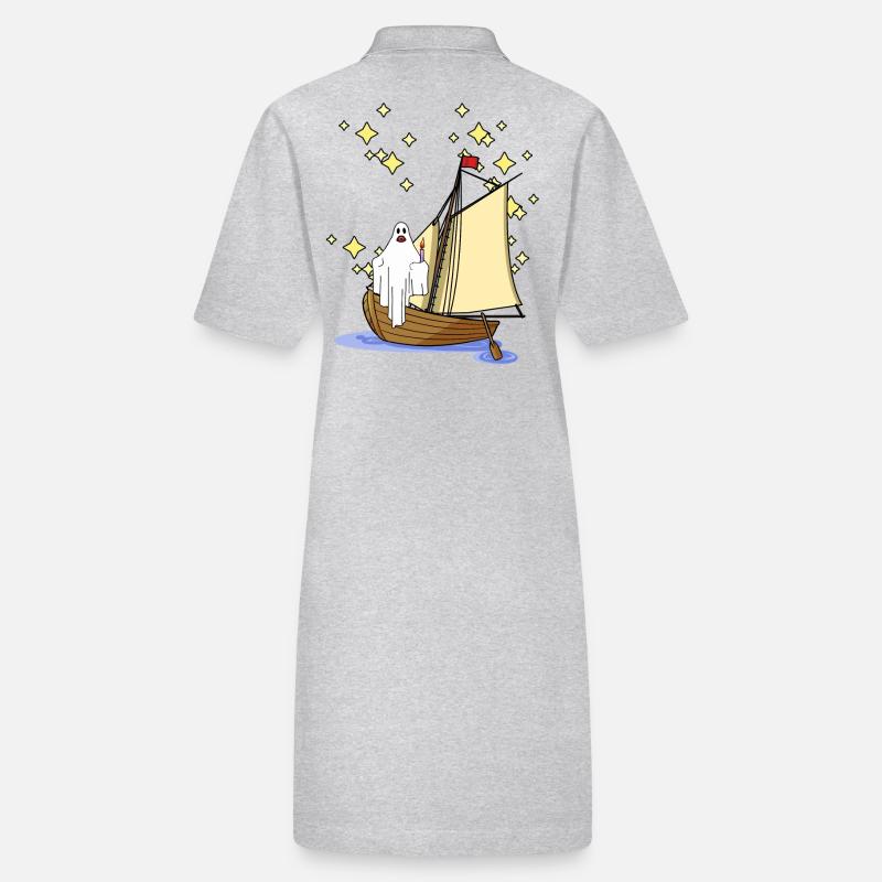 Ghosts, Seafaring, Haunting, Ghost, Horror, Halloween Stanley/Stella PAIGER Organic Women’s Polo Dress
