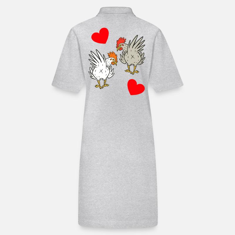 Chicken, chickens, poultry Stanley/Stella PAIGER Organic Women’s Polo Dress