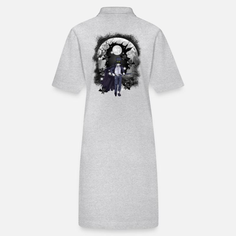 Horror Halloweefn Fleddermäuse Kämpfer Schwerte Stanley/Stella PAIGER Organic Women’s Polo Dress