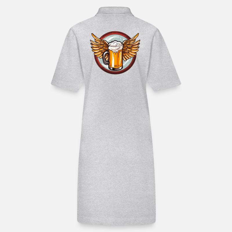 Bier mit Flügeln Stanley/Stella Frauen Bio-Polokleid PAIGER