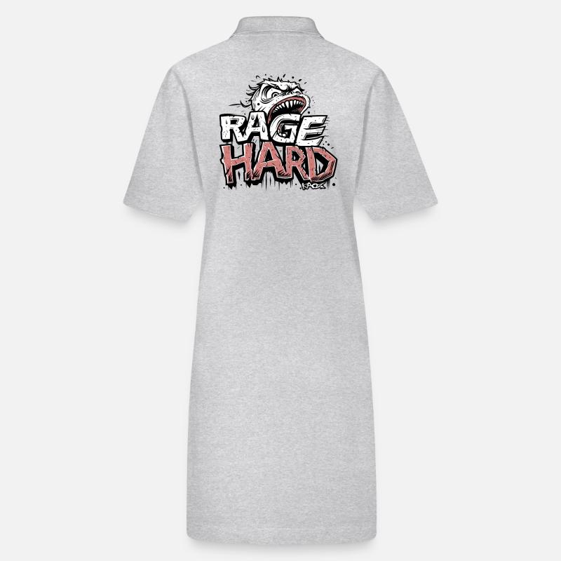 Anger, angry face, intense expression Stanley/Stella PAIGER Organic Women’s Polo Dress