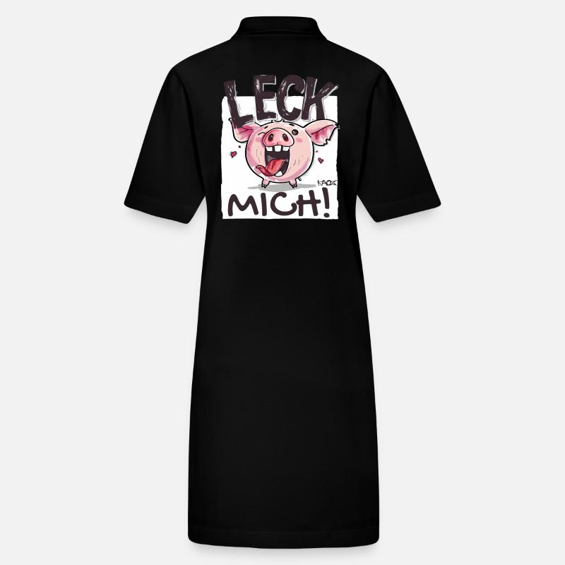 Petit cochon coquin : Lèche-moi Robe polo bio PAIGER Stanley/Stella Femme
