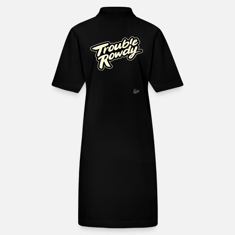 Ärger- und Streit-Macher-Rowdy Stanley/Stella Frauen Bio-Polokleid PAIGER