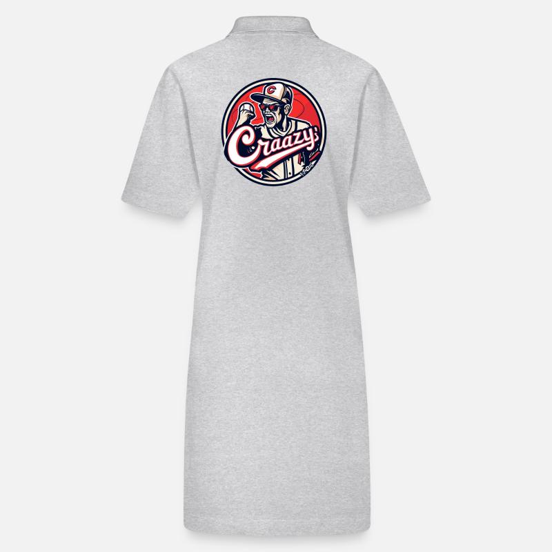 Team Crazy : Les fous Robe polo bio PAIGER Stanley/Stella Femme