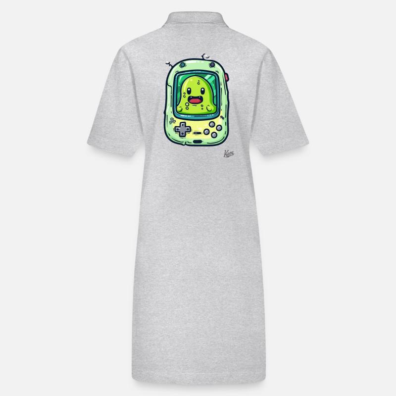 Console de jeu et lecteur de blob vert Robe polo bio PAIGER Stanley/Stella Femme