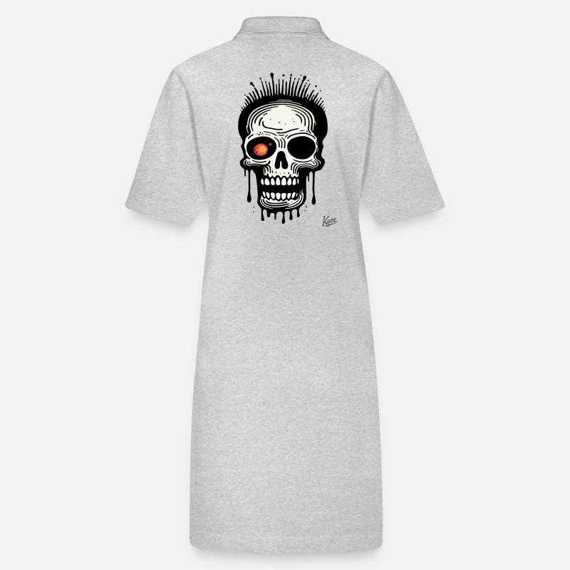 So Freaky : Crâne rieur Robe polo bio PAIGER Stanley/Stella Femme