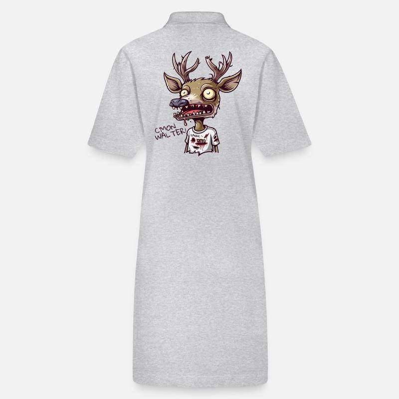 Completely exhausted reindeer asks Walter for more Stanley/Stella PAIGER Organic Women’s Polo Dress