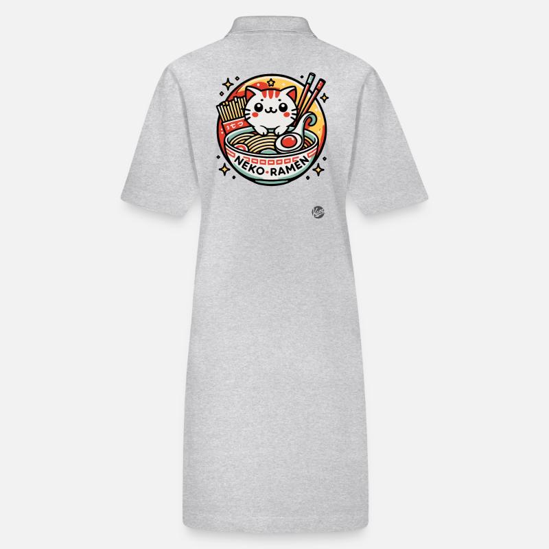 Neko Ramen for Cats Stanley/Stella PAIGER Organic Women’s Polo Dress