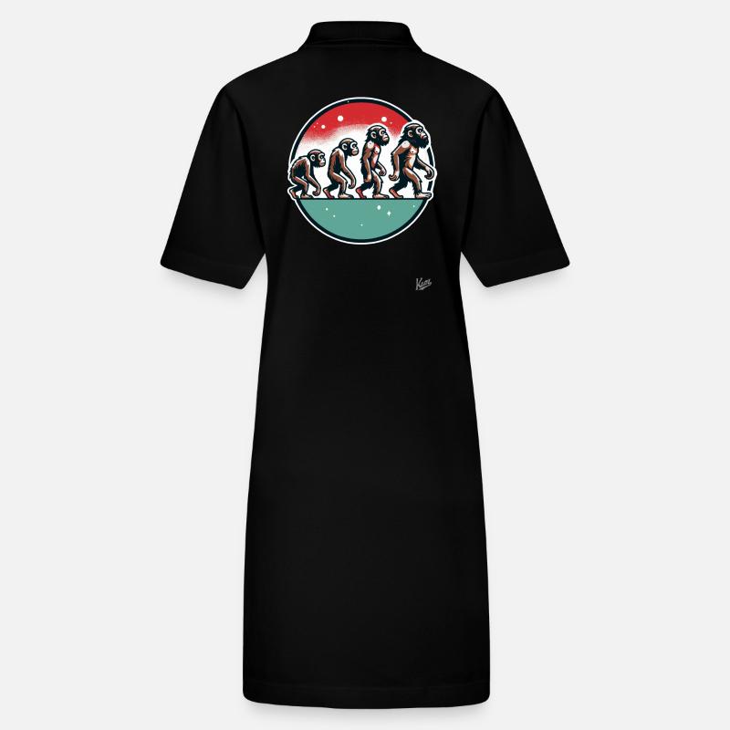 Evolution du singe Robe polo bio PAIGER Stanley/Stella Femme
