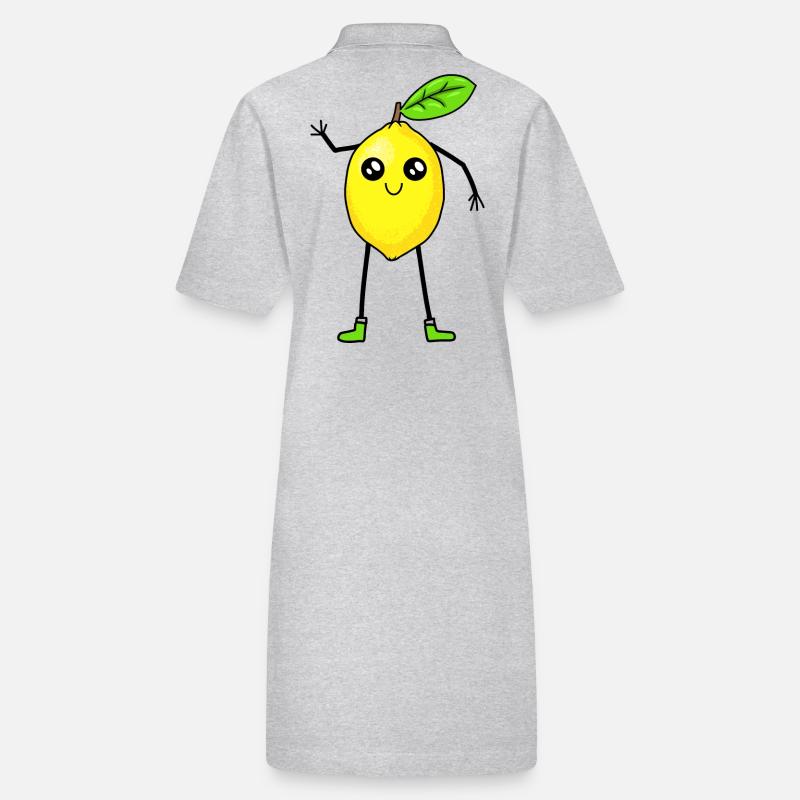 Lemon Lemon Fruit Fruits Vitamins Stanley/Stella PAIGER Organic Women’s Polo Dress