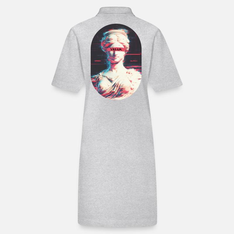 Greek Glitch Stanley/Stella PAIGER Organic Women’s Polo Dress