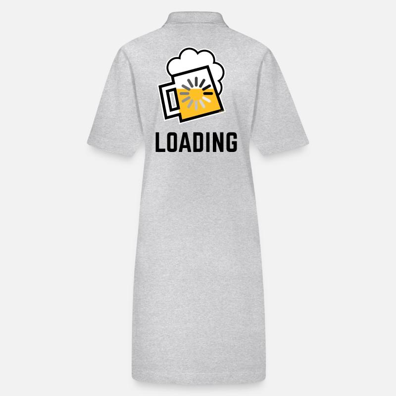 Bier Loading (Bier Wird Geladen / Positiv / \) Stanley/Stella Frauen Bio-Polokleid PAIGER