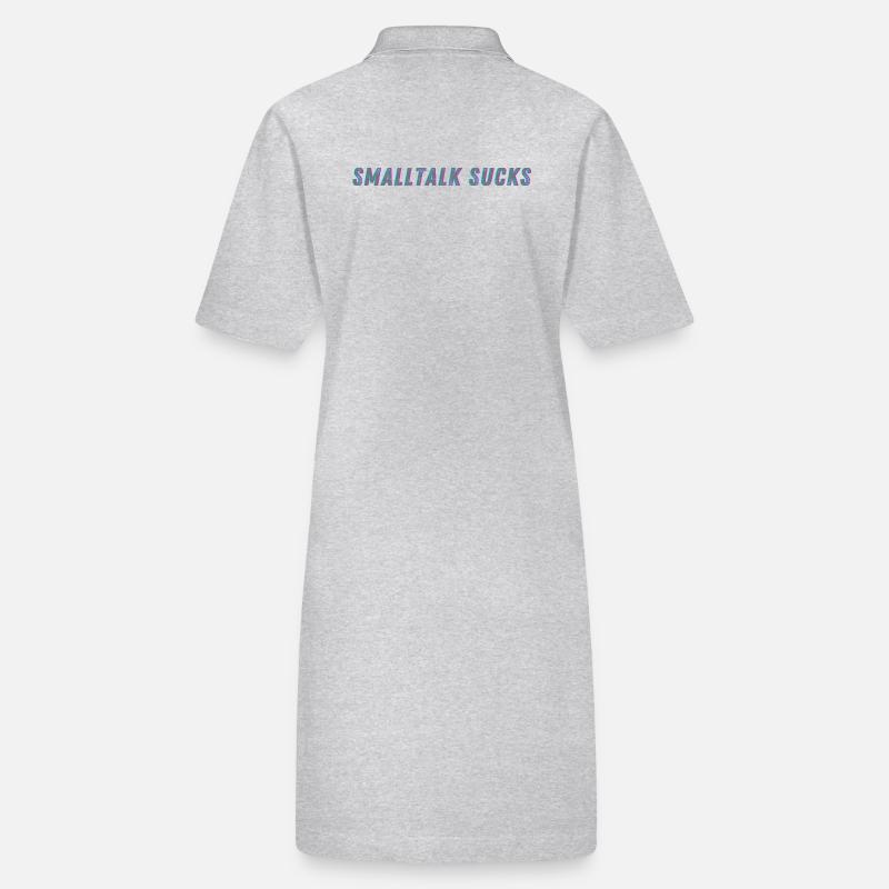 SMALLTALK SUCKS - Spread it! Stanley/Stella Frauen Bio-Polokleid PAIGER