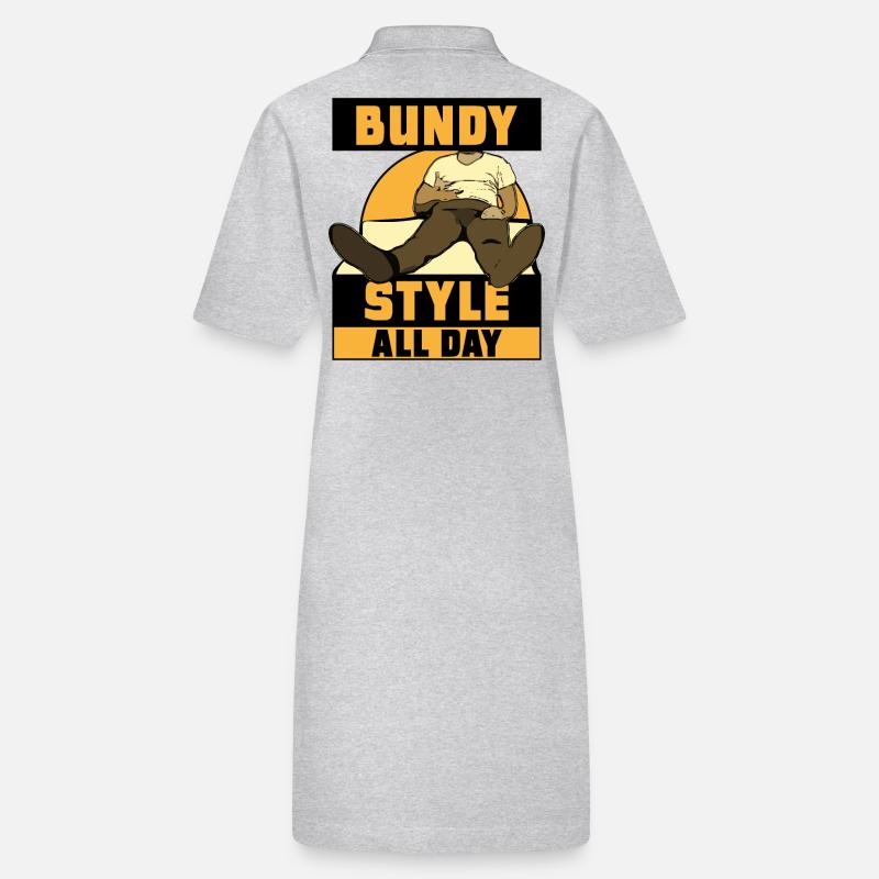 Hände in der Hose - Bundy-Stil den ganzen Tag Stanley/Stella Frauen Bio-Polokleid PAIGER