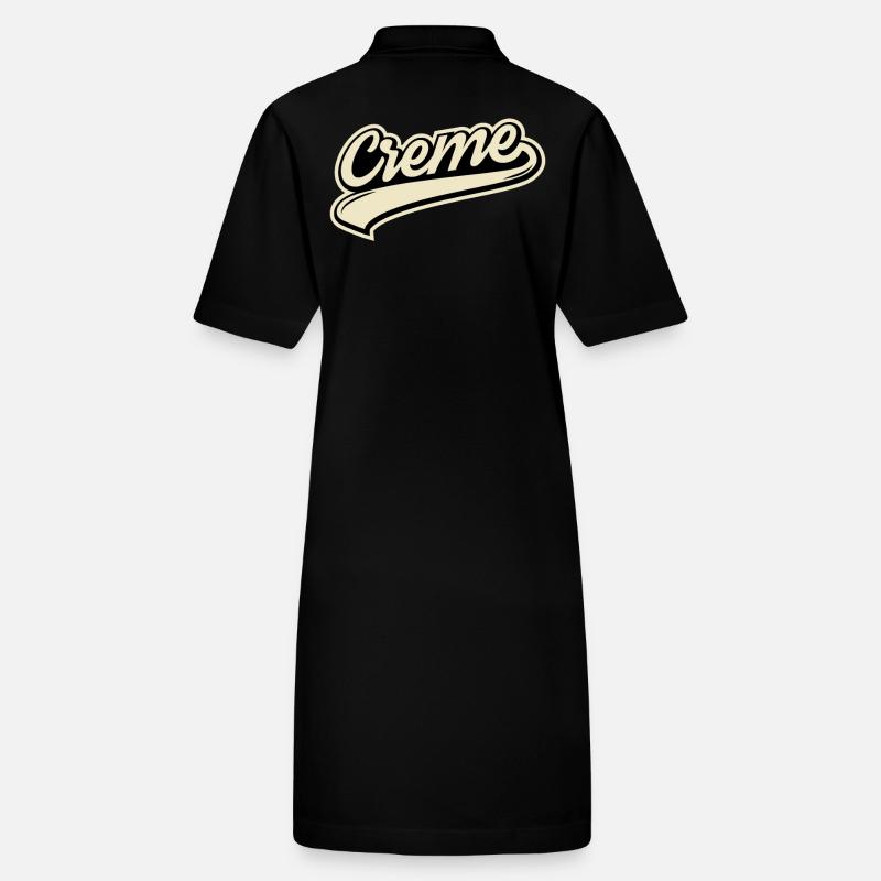 Creme steigt immer nach oben Stanley/Stella Frauen Bio-Polokleid PAIGER