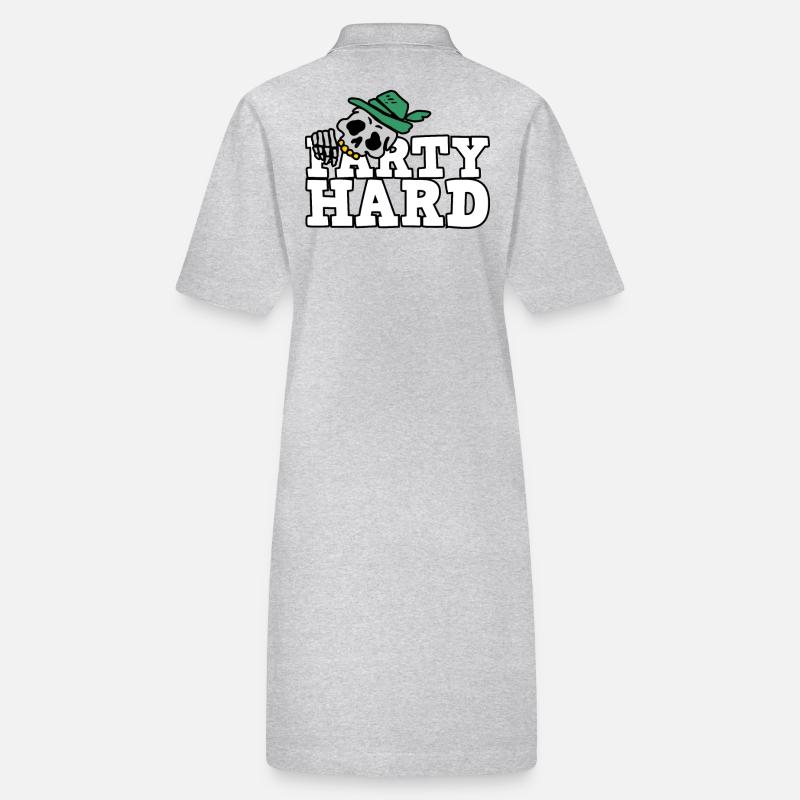Anniversaire avec alcool et bière - Party Hard Robe polo bio PAIGER Stanley/Stella Femme