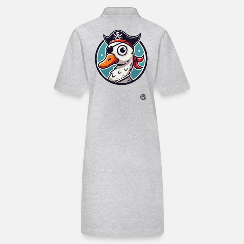 Pirate goose with eye patch Stanley/Stella PAIGER Organic Women’s Polo Dress