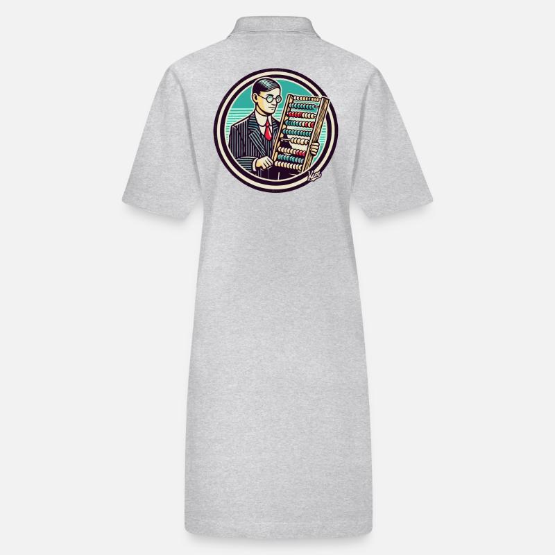 Math Professional: The Human Abacus Stanley/Stella PAIGER Organic Women’s Polo Dress