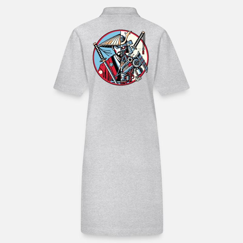 Samurai Ronin or Mecha Shogun Stanley/Stella PAIGER Organic Women’s Polo Dress