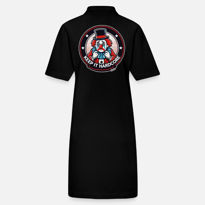 Gardez-le Hardcore Clown Design Robe polo bio PAIGER Stanley/Stella Femme