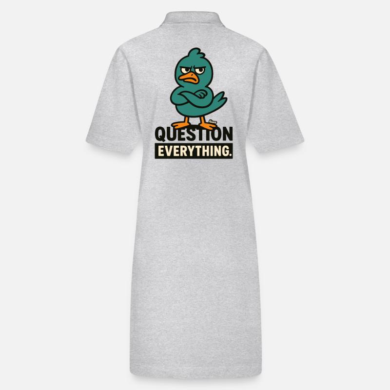 Suspicious bird – question everything Stanley/Stella PAIGER Organic Women’s Polo Dress