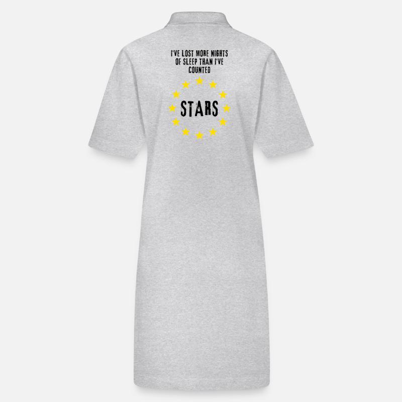 J’ai perdu plus de nuits de sommeil que... Robe polo bio PAIGER Stanley/Stella Femme