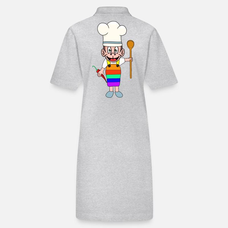 CHEF LGBT Les chefs cuisiniers Rainbow Kitchen Robe polo bio PAIGER Stanley/Stella Femme