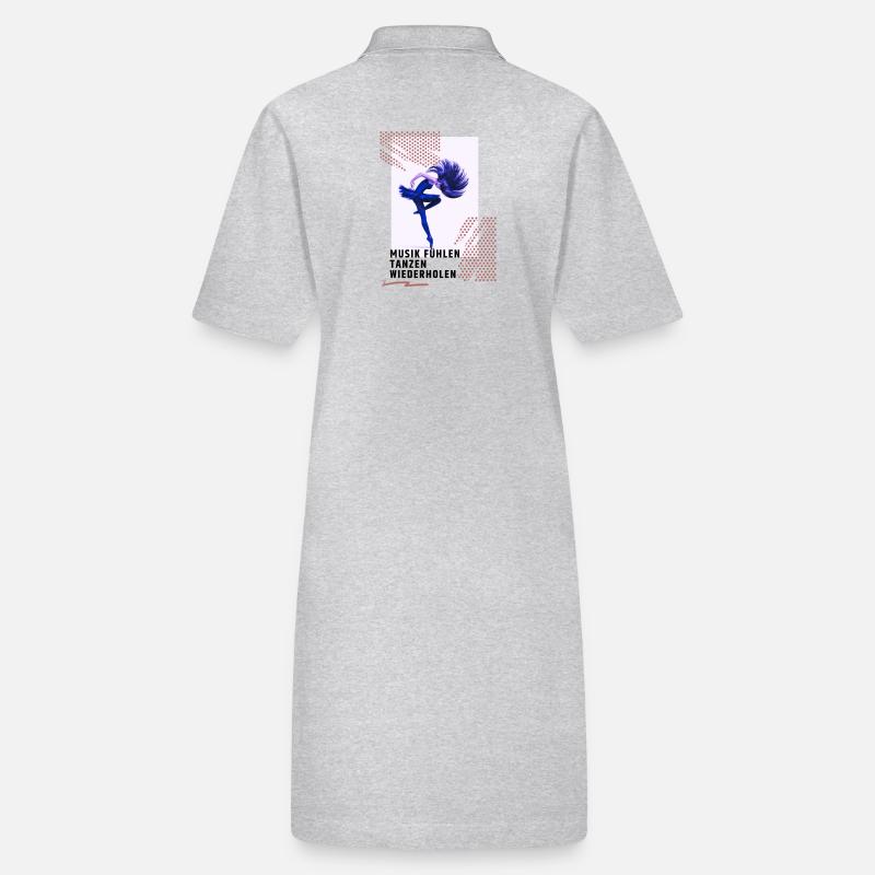 Danse, Sentir la musique, danser, répéter, cadeau Robe polo bio PAIGER Stanley/Stella Femme
