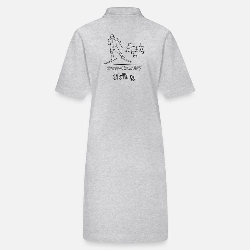 Every day is a great day for XC Skiing Stanley/Stella Frauen Bio-Polokleid PAIGER