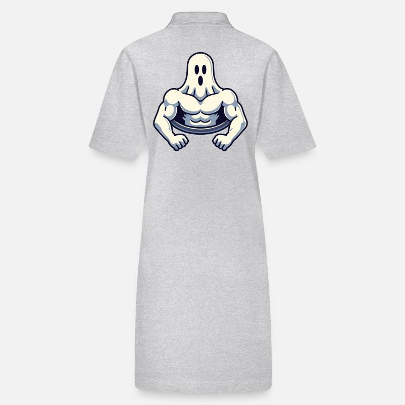 Musculation Ghost Workout Renforcement musculaire Mind Robe polo bio PAIGER Stanley/Stella Femme