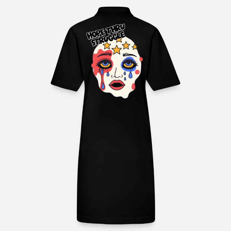 Hope thru Struggle Maske Stanley/Stella Frauen Bio-Polokleid PAIGER