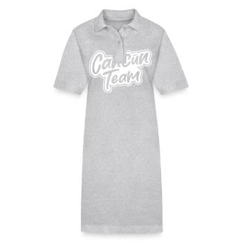 Cancun Team - Stanley/Stella Frauen Bio-Polokleid PAIGER - Schwarz - Vorne