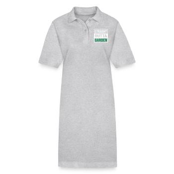 Straight Outta Garden - Stanley/Stella PAIGER Organic Women’s Polo Dress - black - Front